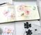Clear Stamp Set "Wild Blooms by Willow W.", 11-tlg, 12,7x20,3cm 