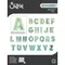 Stanzschablonen Set "Alphabet This or that", 52 tlg. 4,5cm hoch