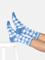 Thought WOMENS DAISY GINGHAM ORGANIC COTTON CREW SOCKS