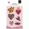 Clear Stamp Set Boho "Milagro hearts", bis 5x7,5cm, 6-tlg.