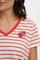 Sugarhill KHLOE V-NECK T-SHIRT STRAWBERRY
