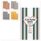 Flat Paper Bags Papiertüten "golden vibes Stripes", 15,5x24,8cm u. 13x21cm, 8-tlg.