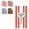 Flat Paper Bags Papiertüten "Classic Stripes", 15,5x24,8cm u. 13x21cm, 8-tlg.