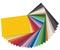 Jumbo-Fotokartonblock, 24 x 34 cm, 25 Blatt, farbig sortiert