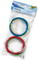 Papierdraht, 1,5 mm x 3 m - 6 Stück in 6 Farben von Folia