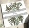 Stanzschablone "Mini Greenery Farn mix", bis 6x7cm, 5-tlg.