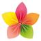 Origami Papier "neon", 15x15cm, 80g/qm, 50 Blatt 