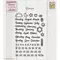 Clear Stamps Set "Kalender Planner", bis 1,5x2,5cm, 61-tlg.