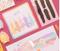 Clear Stamps Set "grafische Streifen Banner", bis 1,5x10cm, 4-tlg.