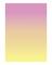 Glanzpapier "Regenbogen pastell", glänzend, 22,5x32cm, 100g/qm, 10 Blatt