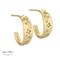 Aqua Dulce  PEACE HOOPS SMALL 4967