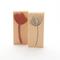 Holzstempel "Blütenzweig", 6x13cm