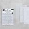 Paper Pad Transparentpapier "Schneeflocken Vellum", DIN A5, 100g/qm, 4x4Bögen