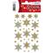 Schmucketikett Sterne, silber, Weihnachten, Relief, HERMA 3948