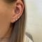Aqua Dulce  DARLING ROSE EARSTUDS 5694