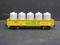 Atlas 3502 Gondola 42' Illinois Terminal ITC 3177 W/ Container Load gelb Spur N
