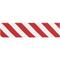 Satinband weiß/rot gestreift, 20mm, 3m