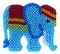 Stiftplatte für Maxi Bügelperlen, "Elefant"