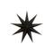Stern "9 Point" klein in schwarz von House Doctor
