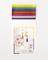 Transparent Papier Mappe "basic mix", 18,5x29,7cm, 42g/qm, 10 Blatt