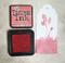 Tim Holtz Distress Ink "worn lipstick" Tusche Stempelkissen , 7,5 x 7,5 cm