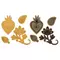 Stanzschablonen Set XL Boho Motive "Bohemian Shapes", bis 9,5x12cm, 4-tlg. 