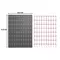 Set Embossingfolder & Maskierschablone "Palme", 10,7x14,6cm, 2-tlg. 