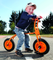 Lernfahrrad "TOP BIKE" ...der Übergang von Dreirad auf Fahrrad !