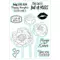 Clear Stamp Set "Full of hugs Pfingstrosen", bis 6x11,5cm, 9-tlg.