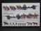 Preiser 16513 Pferde bespannte Feldhaubitze 1939-45 Bausatz unbemalt Spur H0 OVP