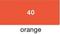 Tonkarton 220 g/m², 50 x 70 cm, 10 Bogen, orange