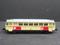 unb-500-305 Schienebus Mittelwagen creme Farbend Nr.18 m. Werbung Eigenumbau Spur N