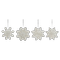 4fach sortierte Schneepflocke "Snowflake" von House Doctor