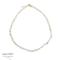 Aqua Dulce  DAISY PEARL NECKLACE WONDERFUL 5023