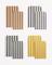 Flat Paper Bags Papiertüten "golden vibes Stripes", 15,5x24,8cm u. 13x21cm, 8-tlg.