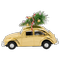 Xmas Mini Car goldfarbend von House Doctor
