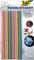 Deko-Papierstreifen 130g/m², 160 x 3 mm, ca. 400 Streifen, farbig sortiert