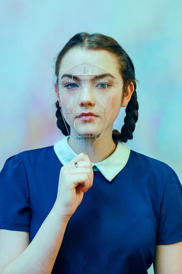 Facial Tattoo Measurement Tool, 2017 | Edition 8+2, Serie 