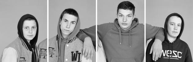 Albrecht, Maciek, Valdrin und Anton, 2012 | Edition 8 +2 AP, 2/8 aus der Serie 