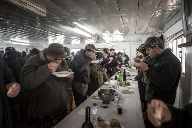 Traditional breakfast at a local hunting, 2013 | Edition 20, Serie 