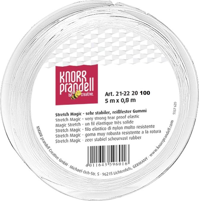 Stretch Magic rund Ø 0,8 mm 5 m, transparent