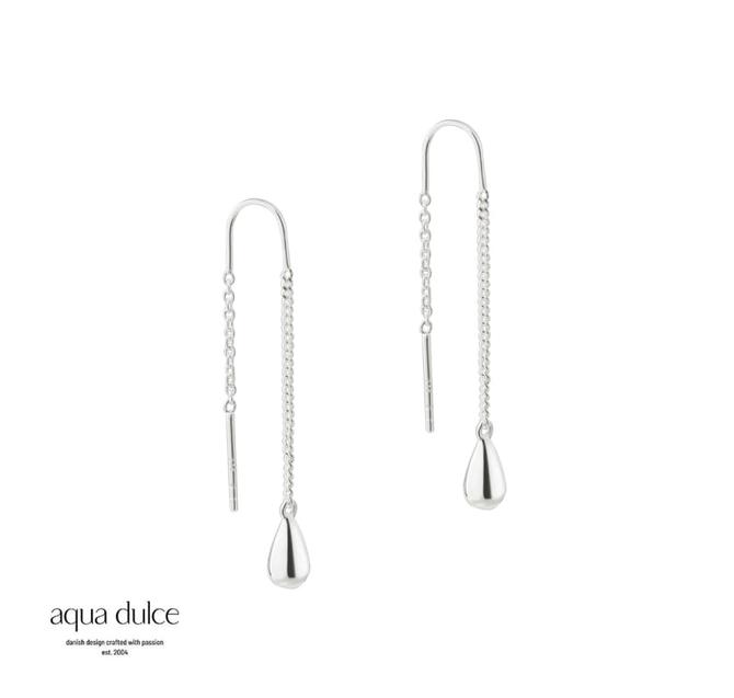   Aqua Dulce SHINY DROP EARTHREAD 6171