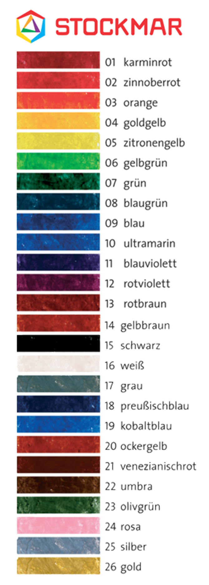 Wachsmalstifte, Faltschachtel, 12 Stifte, verschiedene Farben