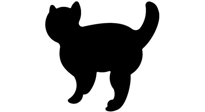 Motivlocher groß, Katze