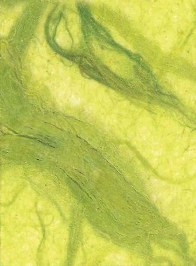 Faserseide 25 g/m², 47 x 64 cm, 10 Bogen, zitronengelb