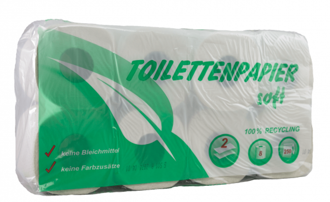 Toilettenpapier 2- lagig