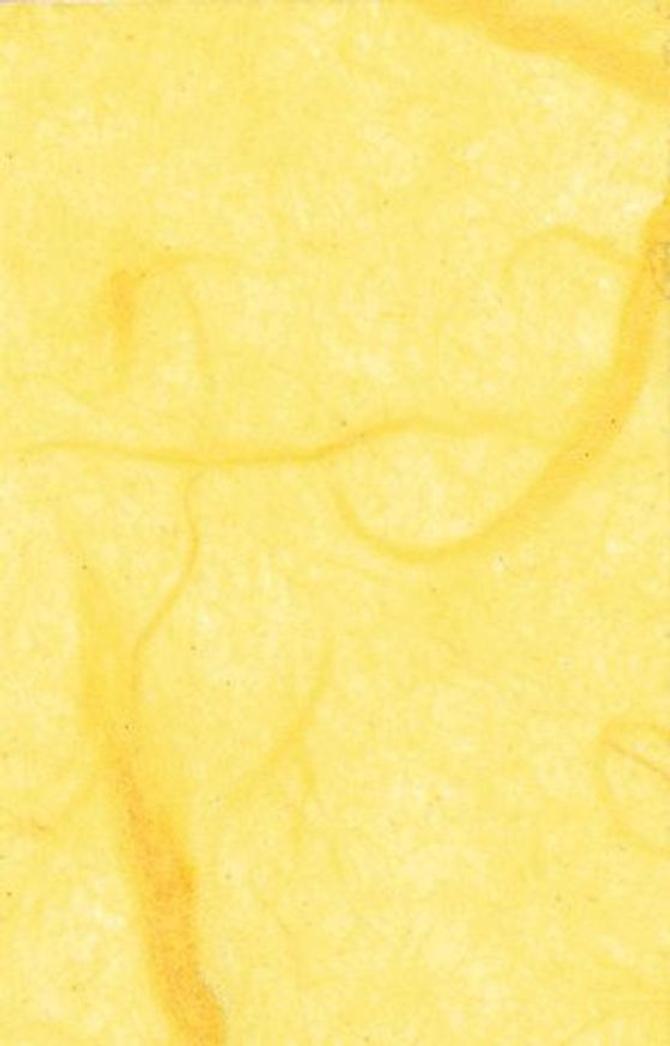 Faserseide 25 g/m², 47 x 64 cm, 10 Bogen, bananengelb