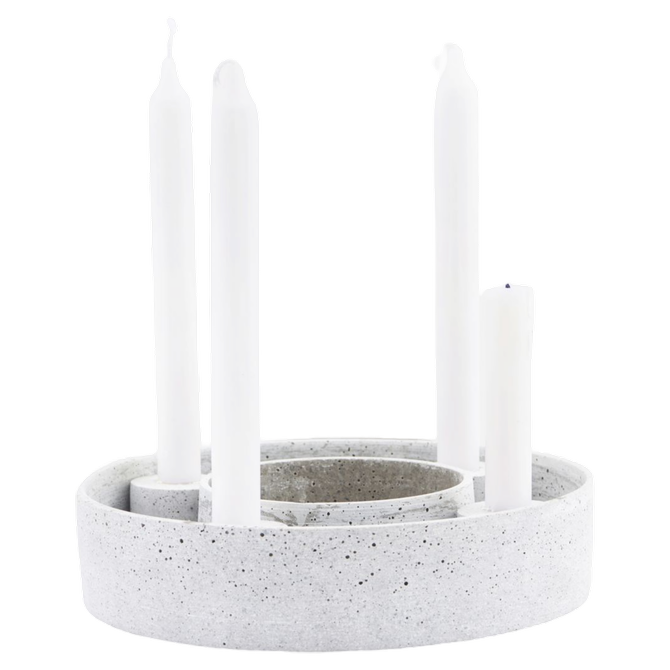  Adventskranz "The Ring" in grau von House Doctor