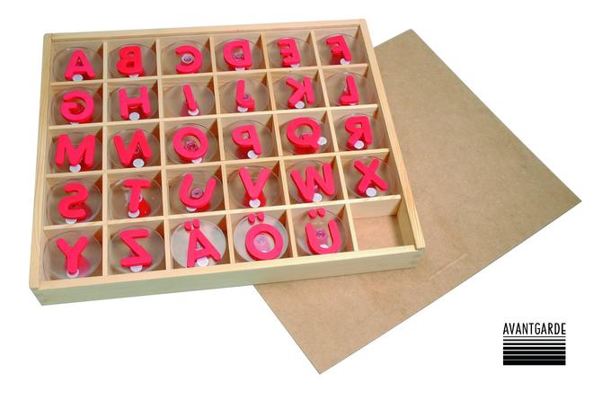 Aufbewahrungsbox Holz für MEGA -Stempel