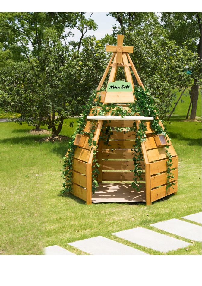 Spielhaus Tipi ...die Zauberhütte im Märchenwald !